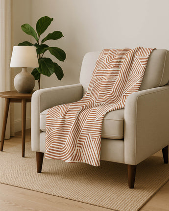 The Reserve TR14 Paprika Throw Blanket