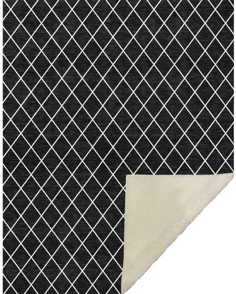 The Reserve TR15 Black Throw Blanket