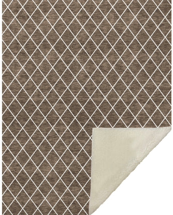 The Reserve TR15 Brown Throw Blanket