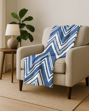 The Reserve TR17 Blue Throw Blanket