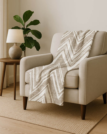 The Reserve TR17 Khaki Throw Blanket
