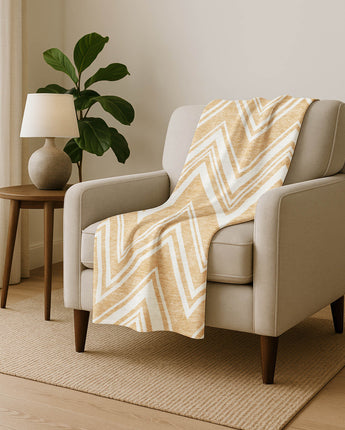 The Reserve TR17 Peach Throw Blanket