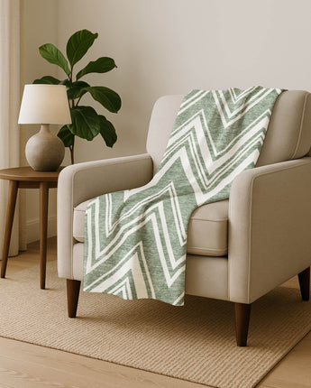 The Reserve TR17 Sage Throw Blanket