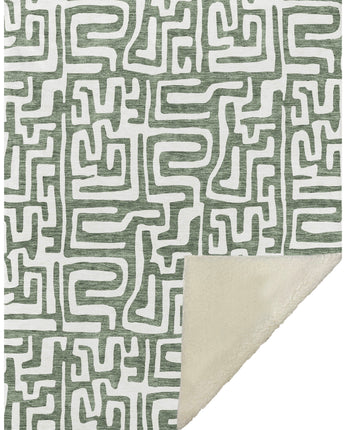 The Reserve TR1 Basil Throw Blanket