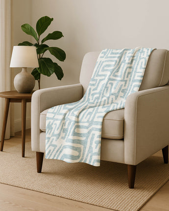 The Reserve TR1 Denim Throw Blanket