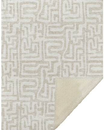 The Reserve TR1 Taupe Throw Blanket