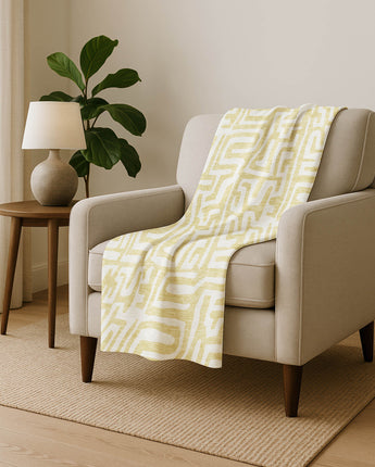 The Reserve TR1 Wheat Throw Blanket
