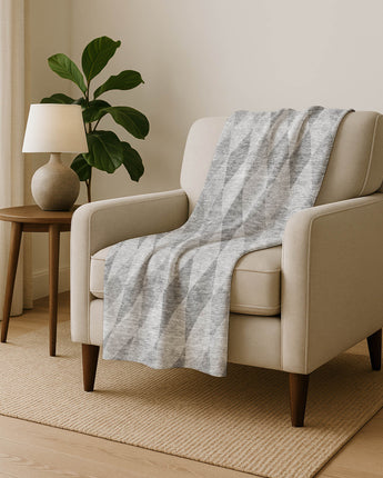 The Reserve TR2 Gray Throw Blanket