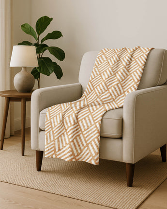 The Reserve TR3 Copper Throw Blanket