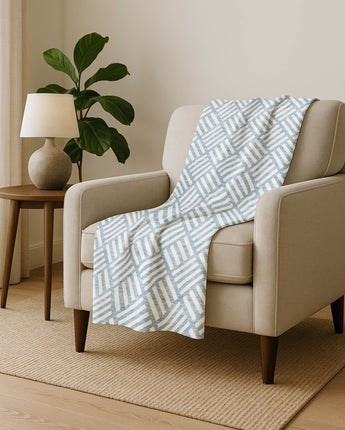 The Reserve TR3 Denim Throw Blanket