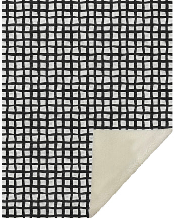 The Reserve TR4 Black Throw Blanket