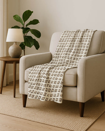 The Reserve TR4 Brown Throw Blanket