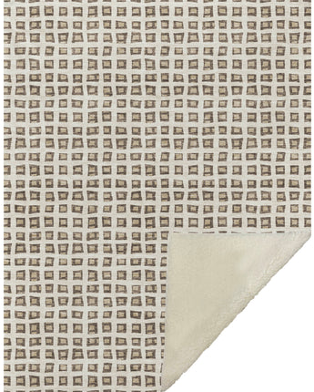 The Reserve TR4 Brown Throw Blanket