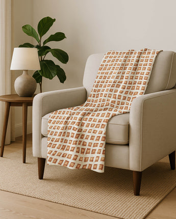 The Reserve TR4 Copper Throw Blanket