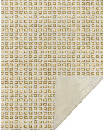 The Reserve TR4 Gold Throw Blanket