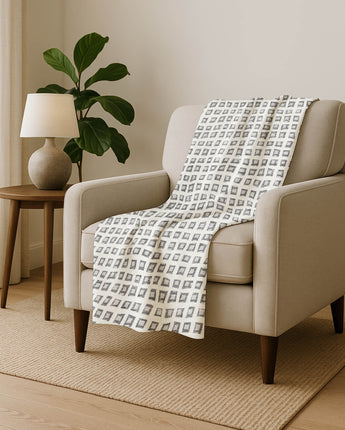 The Reserve TR4 Gray Throw Blanket