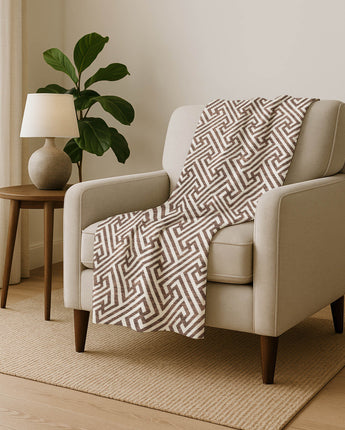 The Reserve TR5 Coffee Throw Blanket