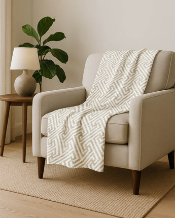 The Reserve TR5 Flax Throw Blanket