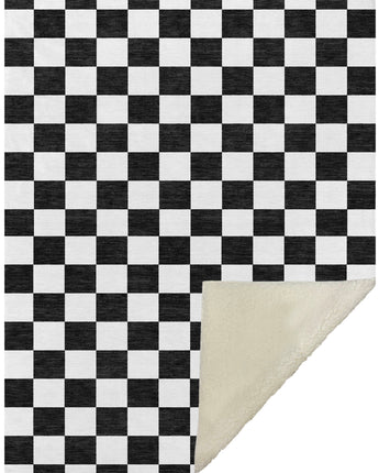 The Reserve TR7 Black Throw Blanket