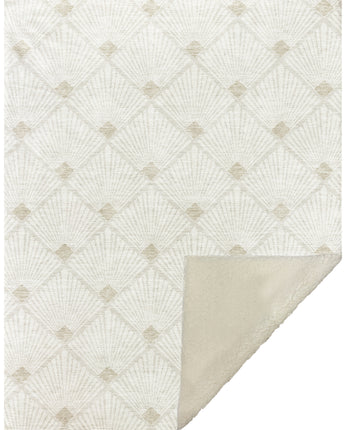 The Reserve TR9 Ivory Throw Blanket