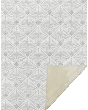 The Reserve TR9 Silver Throw Blanket