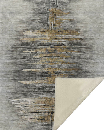 Trevi TV14-P Gray Throw Blanket