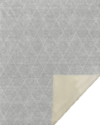 Trevi TV7-S Silver Throw Blanket