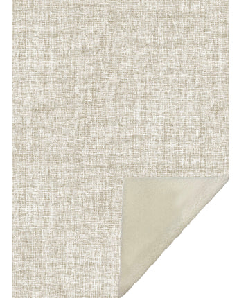 Voyage VY1 Beige Throw Blanket