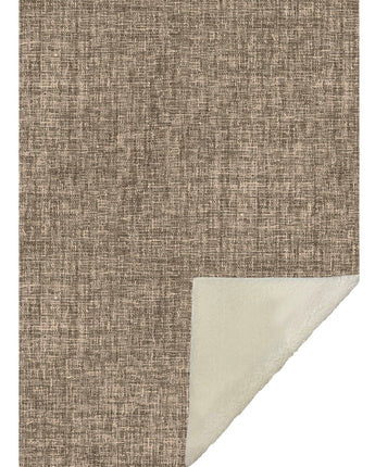 Voyage VY1 Mocha Throw Blanket