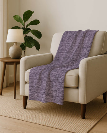 Voyage VY1 Plum Throw Blanket
