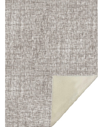 Voyage VY1 Taupe Throw Blanket