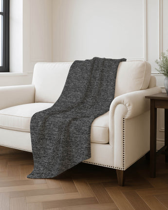 Voyage VY2 Charcoal Throw Blanket