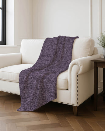 Voyage VY2 Plum Throw Blanket