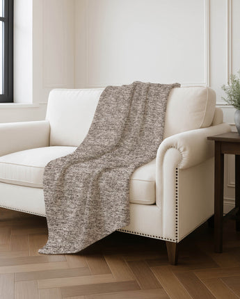 Voyage VY2 Taupe Throw Blanket