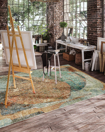 Boca BO11 Teal Rug