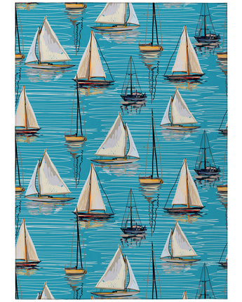 Harbor HA8 Teal Rug
