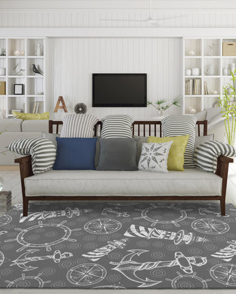 Harbor HA9 Gray Rug