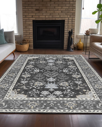 Hatay HY9 Charcoal Rug