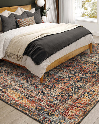 Jericho JC3 Charcoal Rug