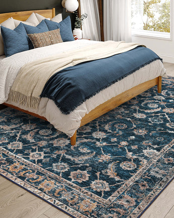 Jericho JC4 Navy Rug
