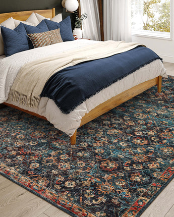 Jericho JC8 Navy Rug
