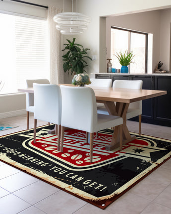 Kendall KE11 Black Rug