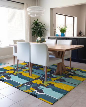 Kendall KE13 Ink Rug