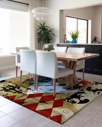 Kendall KE3 Khaki Rug