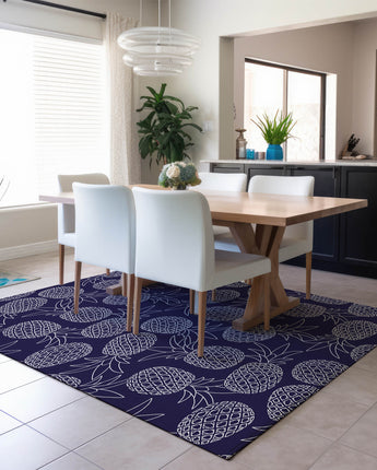 Kendall KE6 Navy Rug