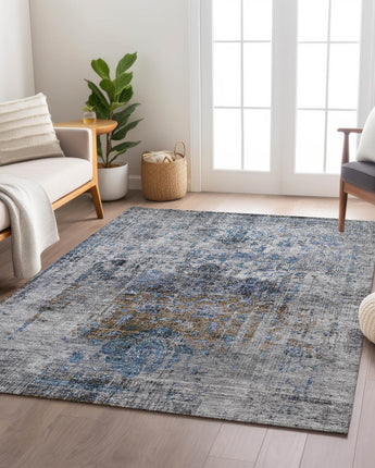 Karaj KJ2 Blue Rug