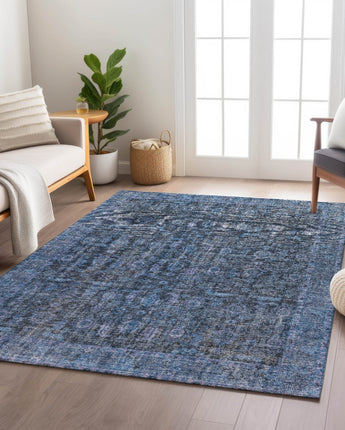 Karaj KJ3 Blue Rug