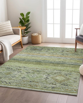 Karaj KJ4 Aloe Rug