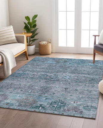 Karaj KJ5 Blue Rug