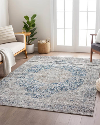 Karaj KJ8 Blue Rug